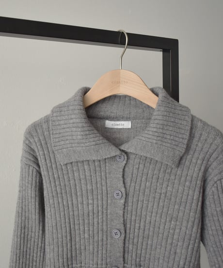 Polo Rib Knit Cardigan t1911-334