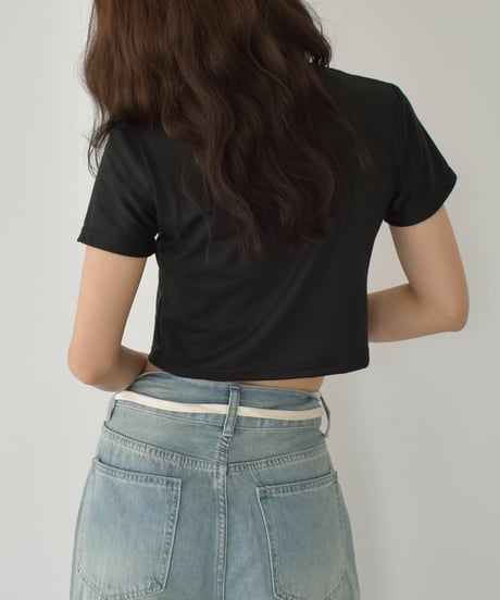 Cropped Mini Tshirt t1911-382