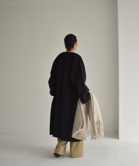 Nocollar Wool Coat c1911-40