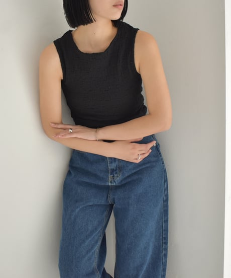 Shirring Tank Top t1911-291