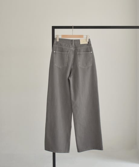 Straight Denim Pants（Greige）bo2000-147