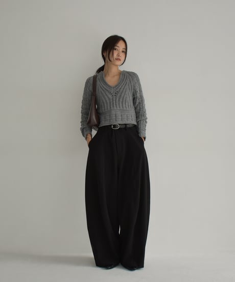 Vneck Short Knit t1911-326
