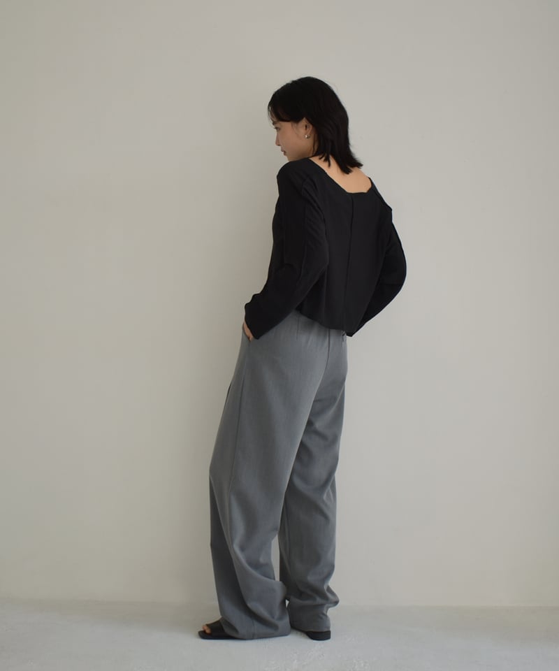 Cropped Sheer Tops t1911-250 | cizatto