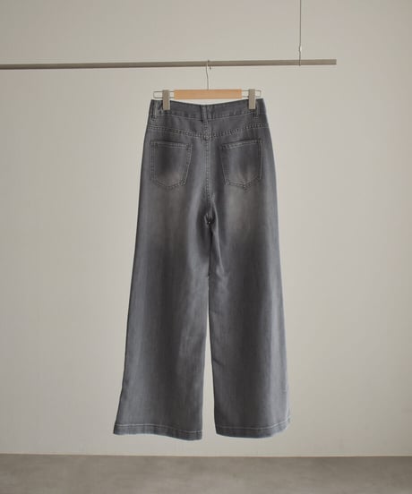 Gray Straight Denim bo2000-203