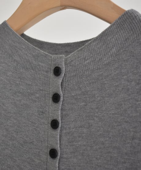Front Button Knit Vest t1911-530