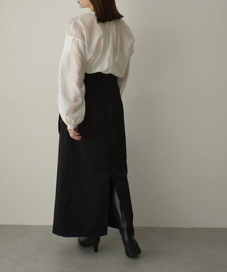 Sheer Tuck Blouse t1911-134