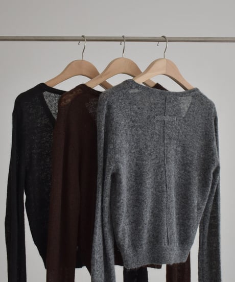 Vneck Soft Knit Cardigan  np-t1911-593