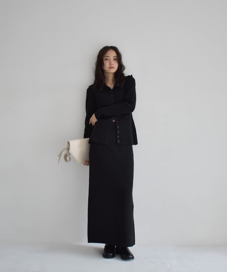 Wool Knit Skirt bo2000-68