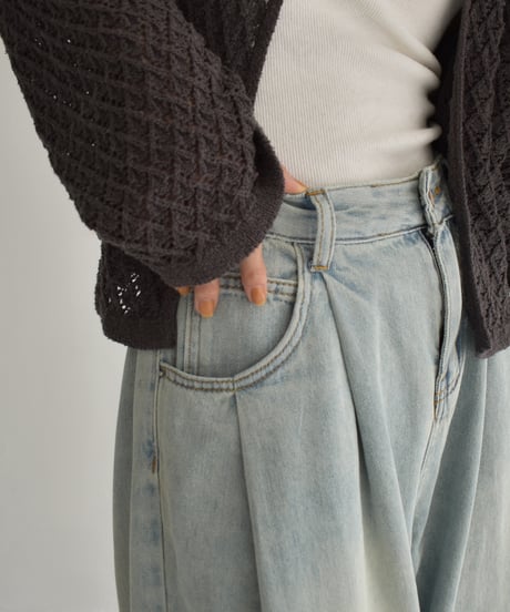 Tuck Straight Denim bo2000-175