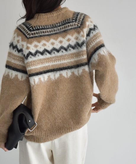 Nordic Knit Pullover t1911-337