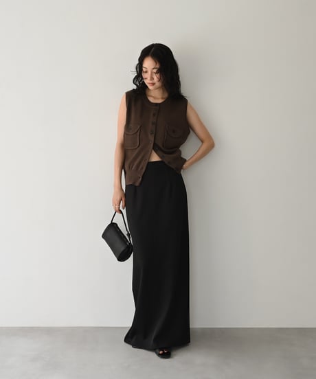 Pocket Knit Vest t1911-527