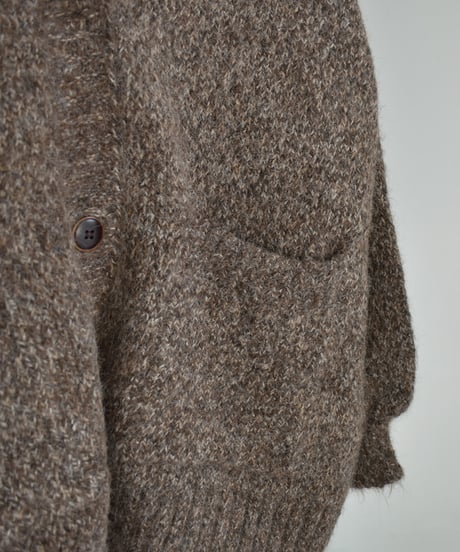 Mix Over Size Knit Cardigan t1911-486