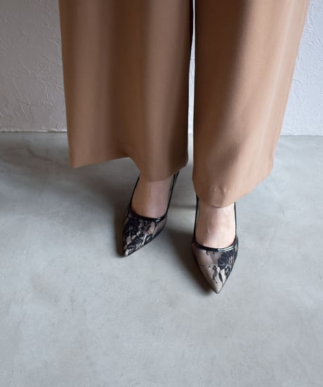 Lace Pumps（Black）s1912-13