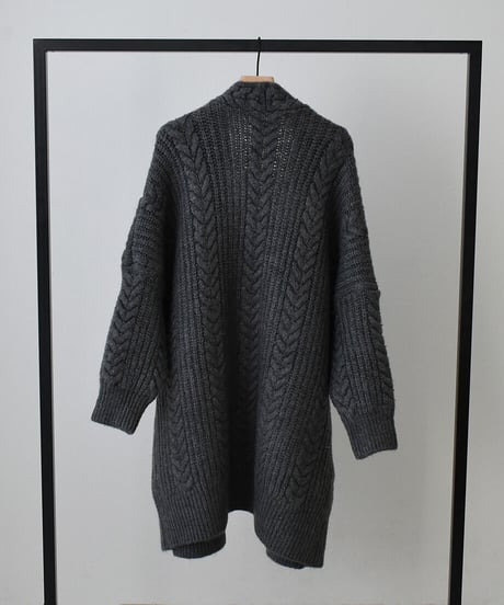 Cable Volume Knit Cardigan t1911-48
