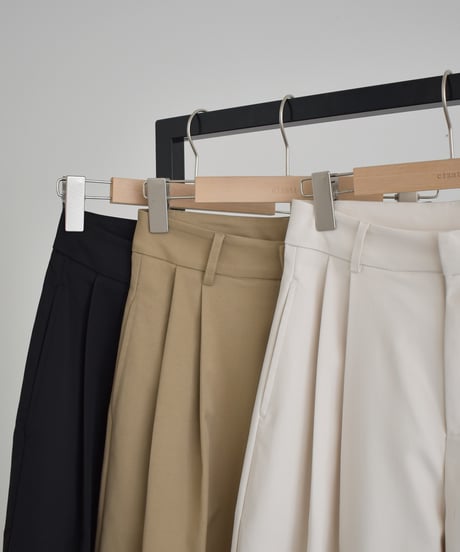 Double Tuck Wide Pants bo2000-189