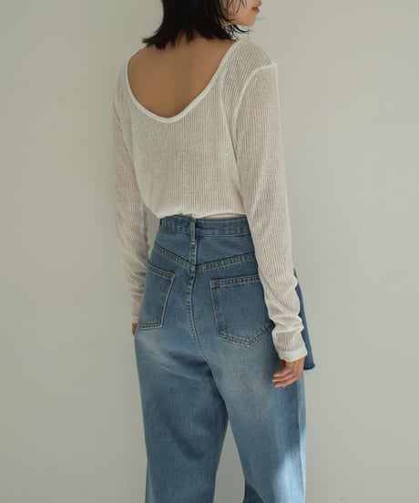 Layered Sheer Tops t1911-215