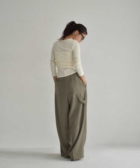 Linen Blend Painter Pants bo2000-151