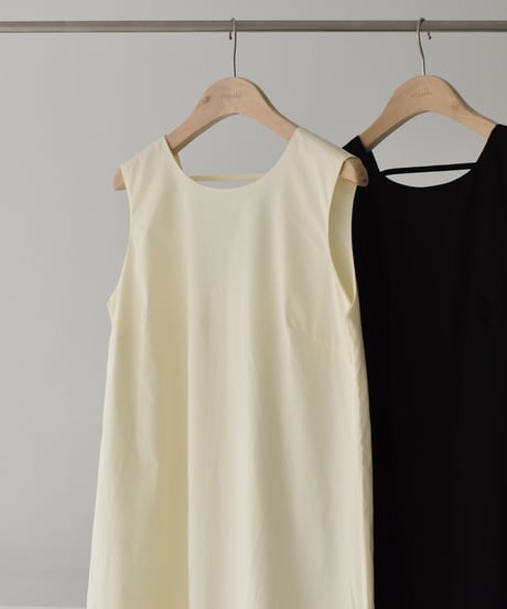 Back Open Nosleeve Onepiece op-0202009531