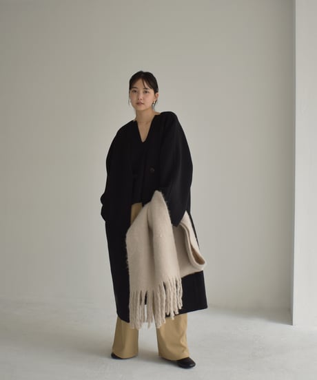 Nocollar Wool Coat c1911-40
