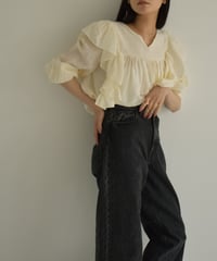 Gather Frill Blouse
