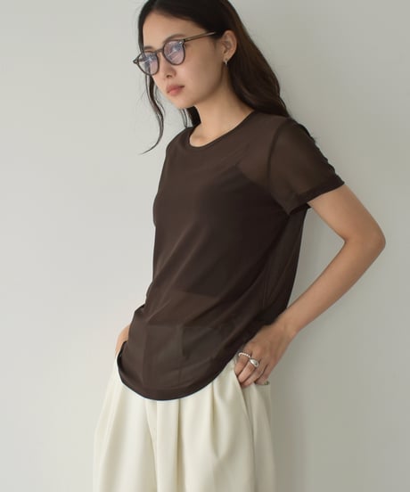 Sheer Tulle Loose Tops t1911-406