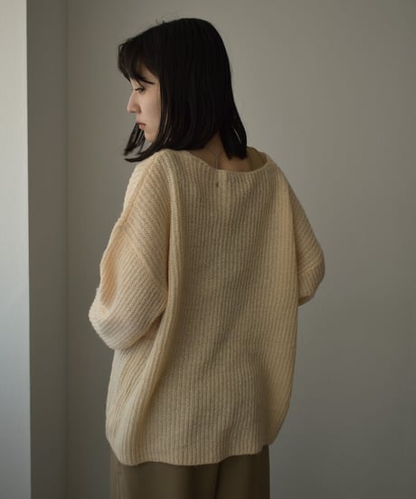 Vneck Over Knit Tops t1911-128