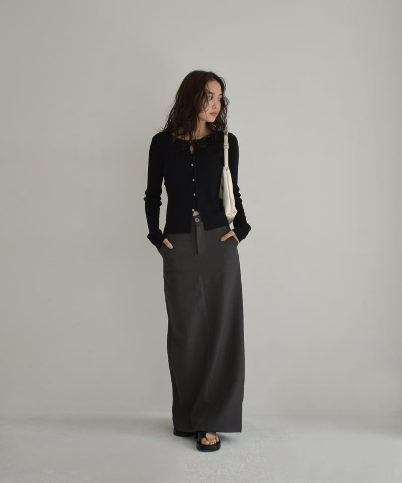 トップス pois compact rib cardigan 新品、pois、compact rib cardigan（カーディガン）ベージュの通販はau