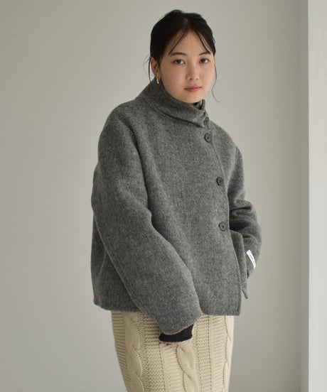 Wool Stand Collar Short Coat ⅽ1911-38