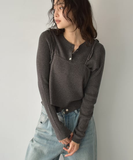 Linen Blend Camisole Set Cardigan t1911-433