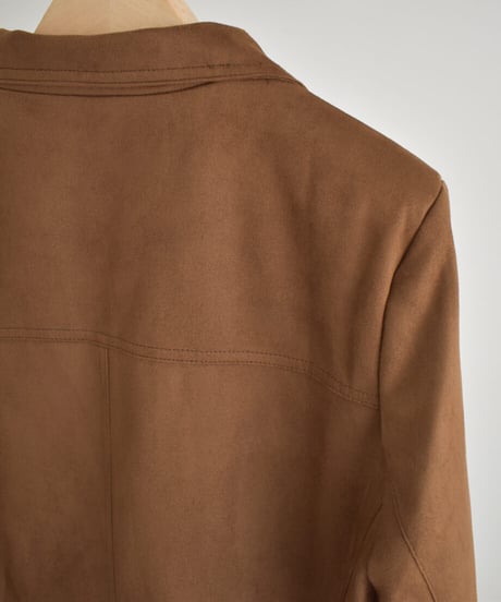 Fake Suede Tailored Jacket t1911-336