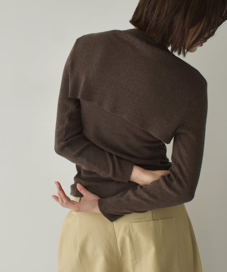 Rib Layered Knit Set t1911-434