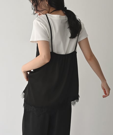 Asymmetry Lace Camisole t1911-529