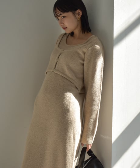 I Line Knit Onepiece op-0202009521