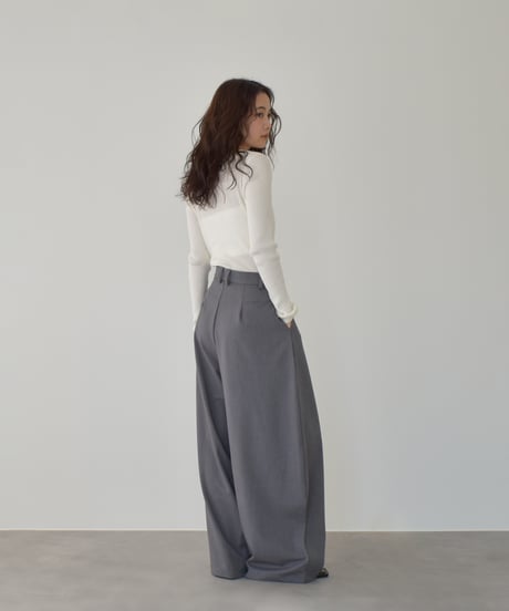 Cocoon Silhouette Pants bo2000-143