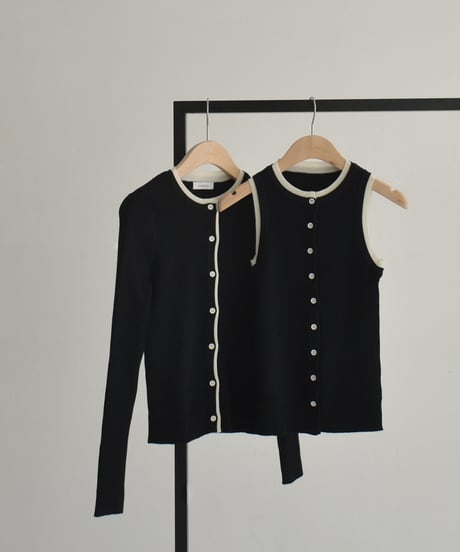 Bicolor Ensemble Knit t1911-440