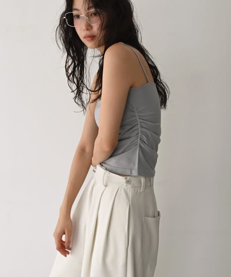 Gather Camisole Tops  t1911-543