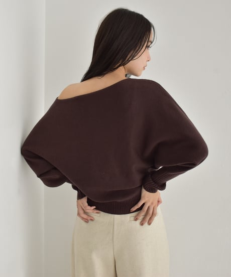 Long Rib Sleeve Knit Pullover t1911-340
