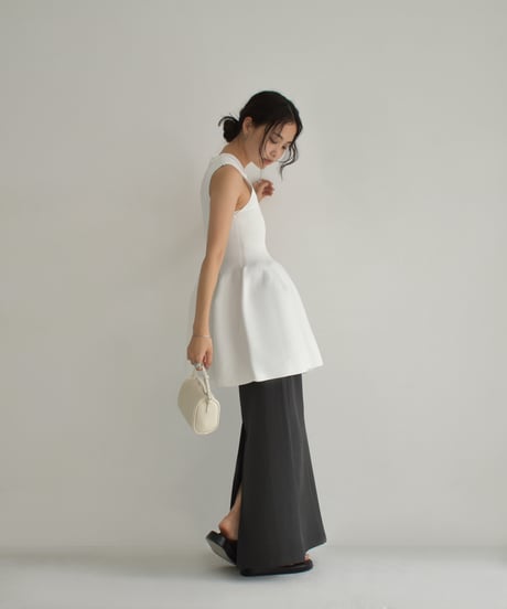 Peplum Knit Tops t1911-401