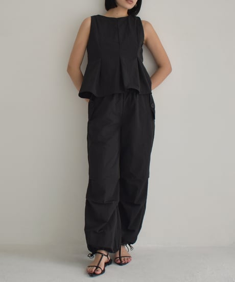 Nylon Peplum Set Up 0202009541