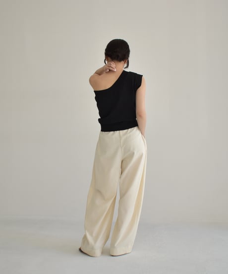 Oneshoulder Knit Tops t1911-274