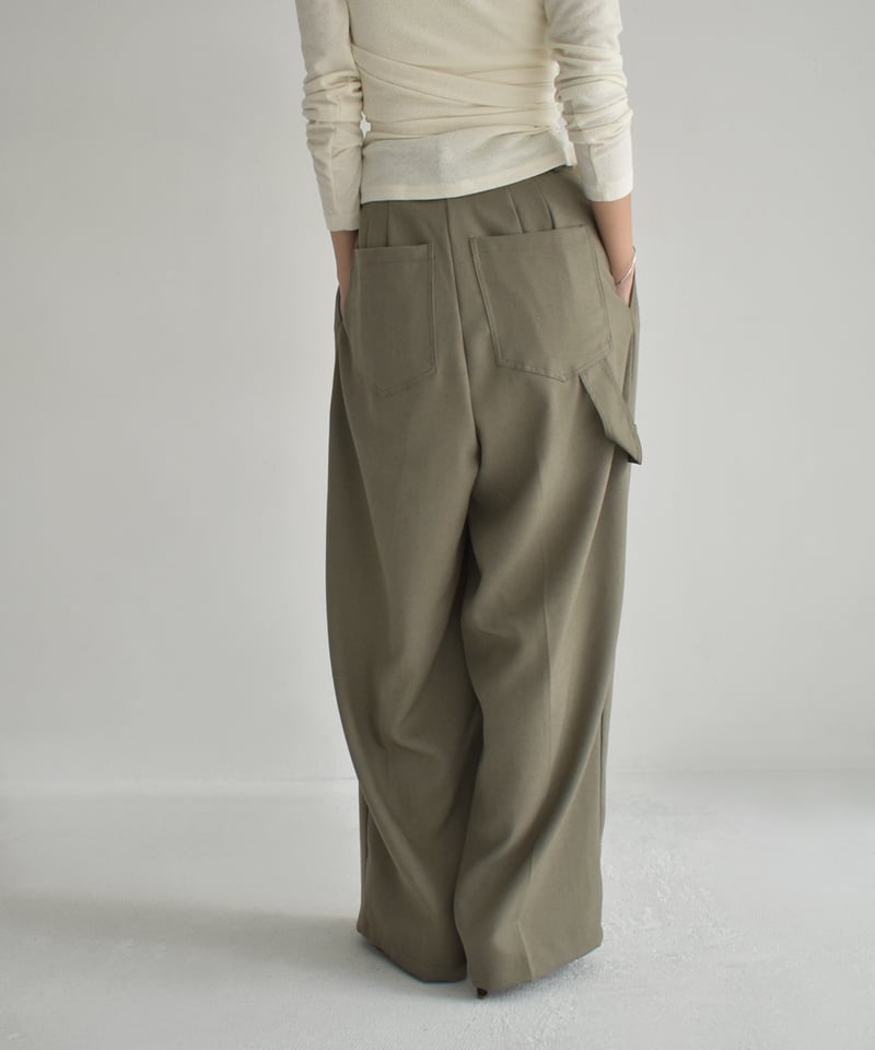 Linen Blend Painter Pants bo2000-151 | cizatto