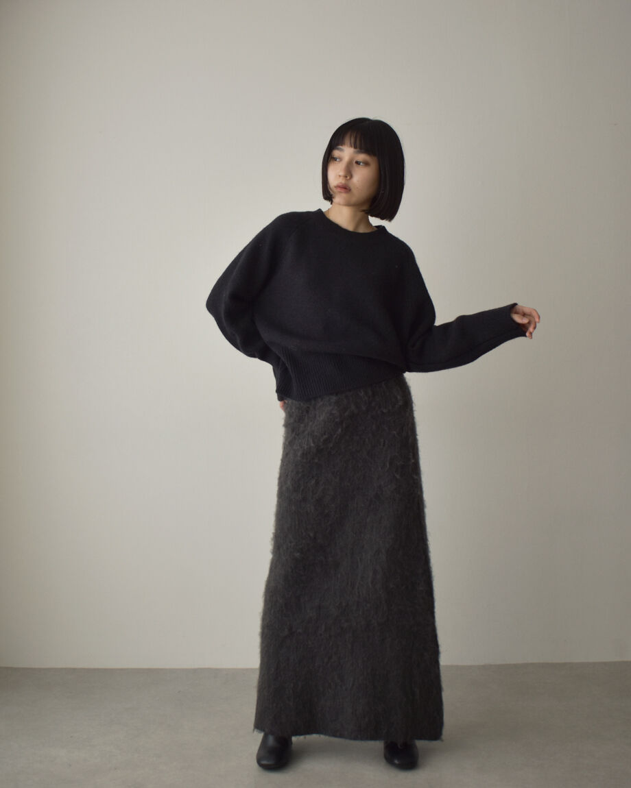 Shaggy Knit Skirt Shaggy Knit Skirt