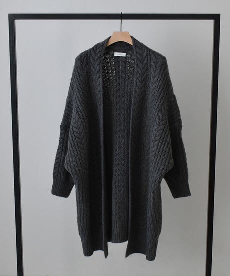 Cable Volume Knit Cardigan t1911-48