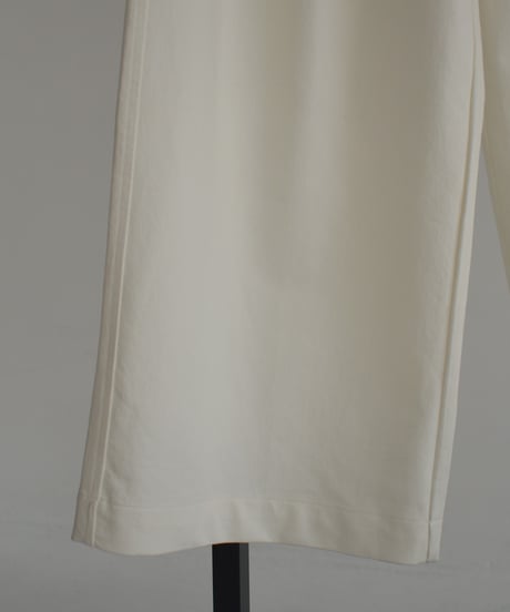 Cotton Tuck Wide Pants bo2000-139