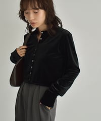 Velor Short Cardigan t1911-318