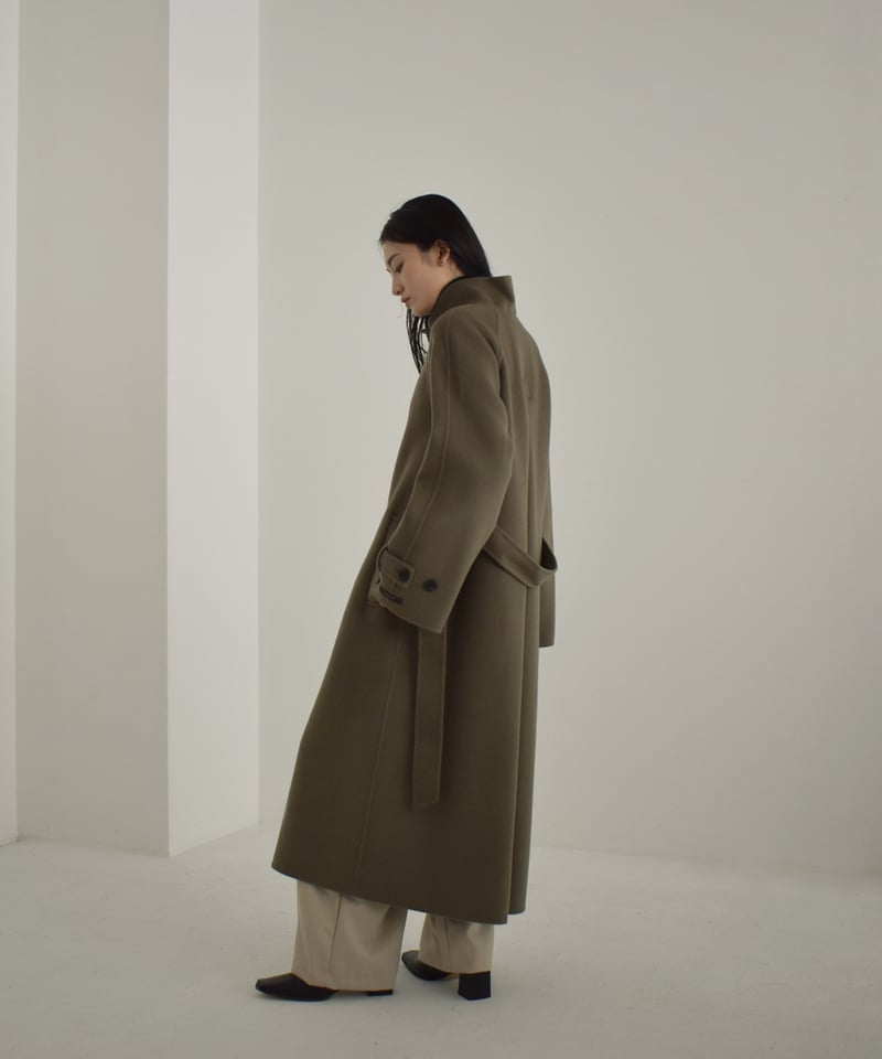 L'Or Stand collar Long Coat トレンチコート L'Or Stand collar Long Coat トレンチコート l´or Stand-collar Long