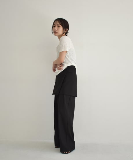 Skirt Layered Pants bo2000-109