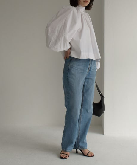 Bowtie Neck Volume Blouse t1911-180