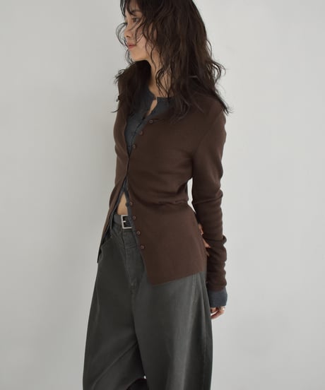 Front Button Knit Cardigan t1911-466