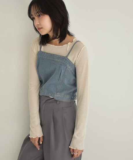 Denim Bustier t1911-249